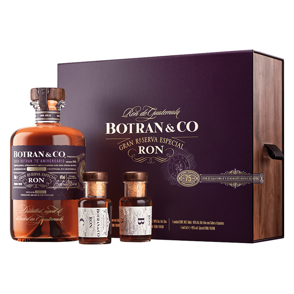 Botran & Co Gran Reserva Especial, 75th Anniversary Geschenkbox 