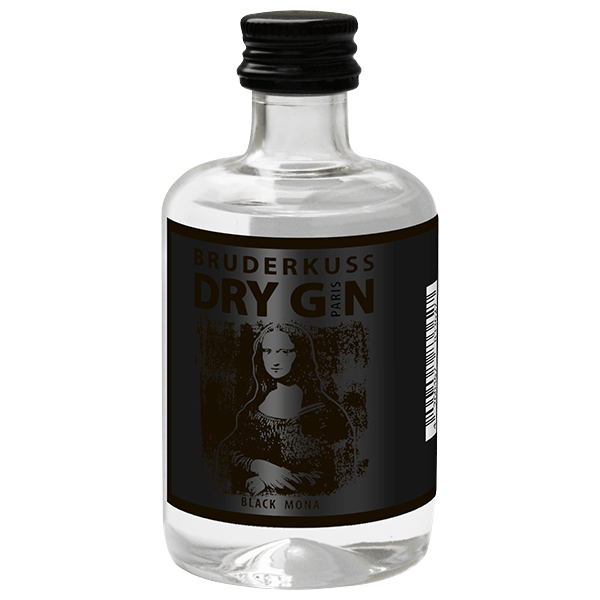 Bruderkuss Gin Black Mona Edition MINIATUR